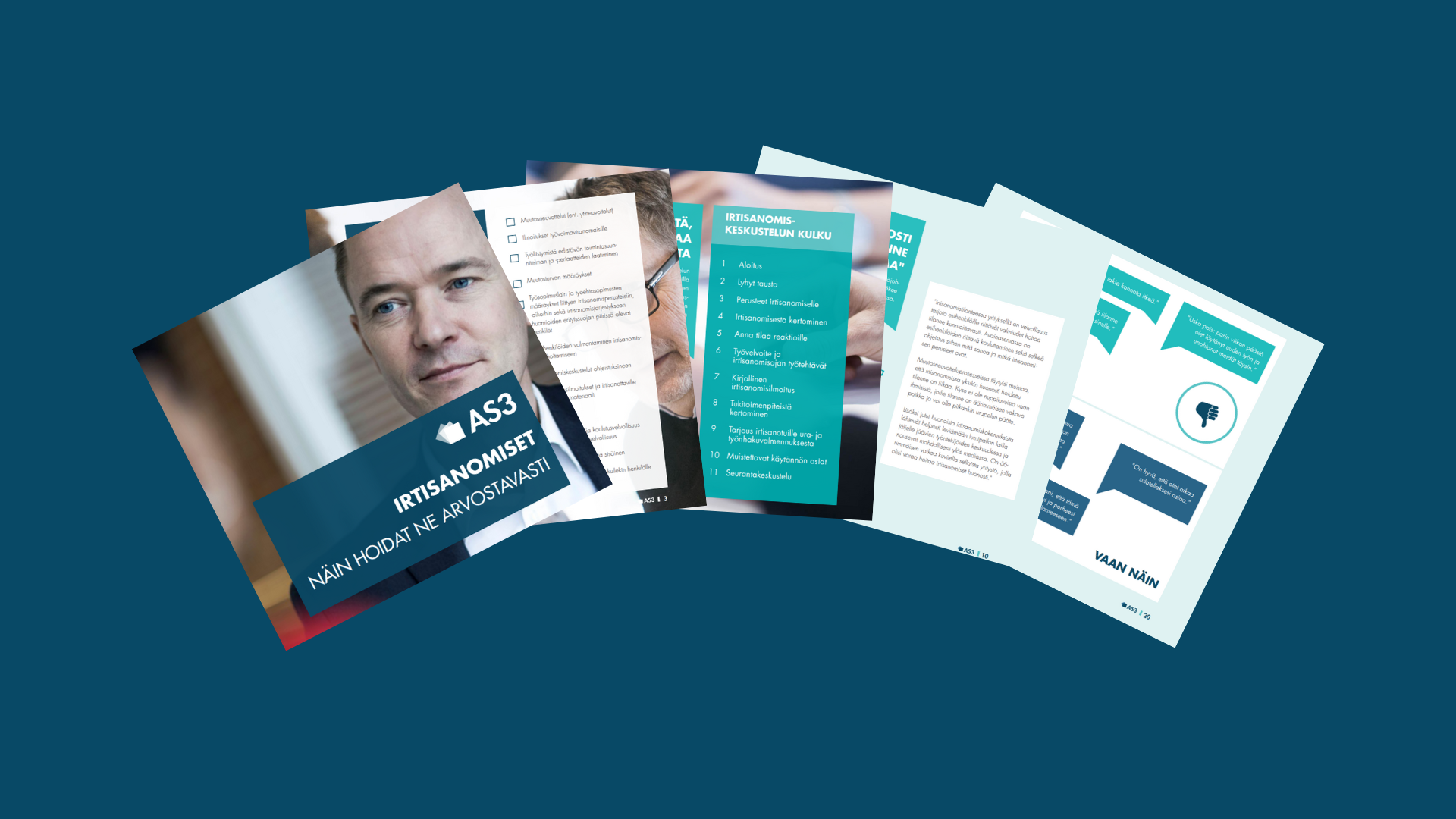 Lue e-kirjamme Irtisanomiset - Näin hoidat ne arvostavasti